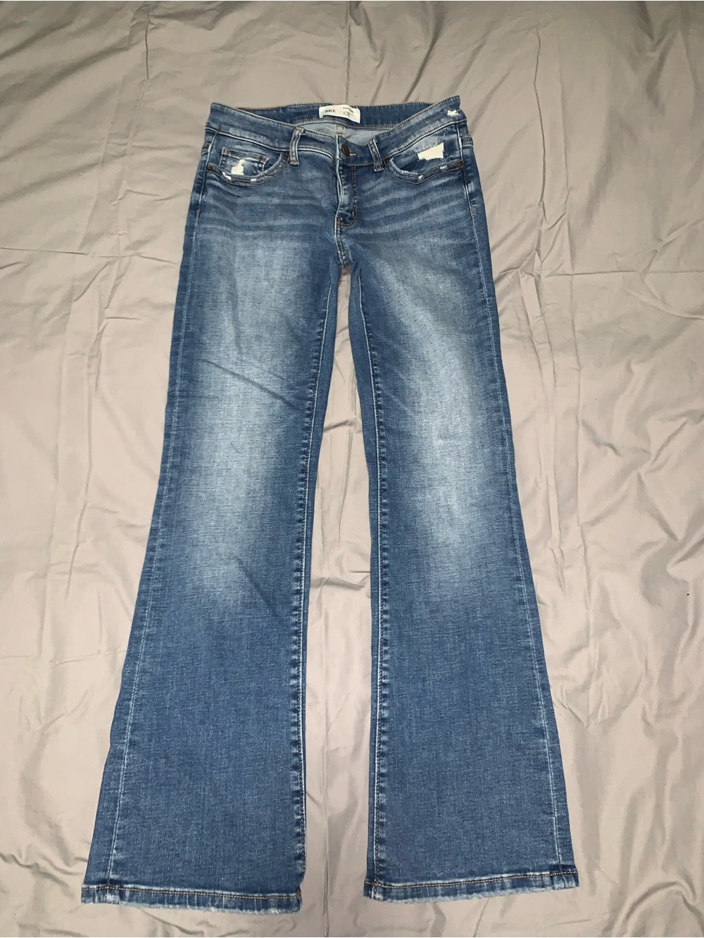 BKE Women's Medium Blue Bootcut Jeans